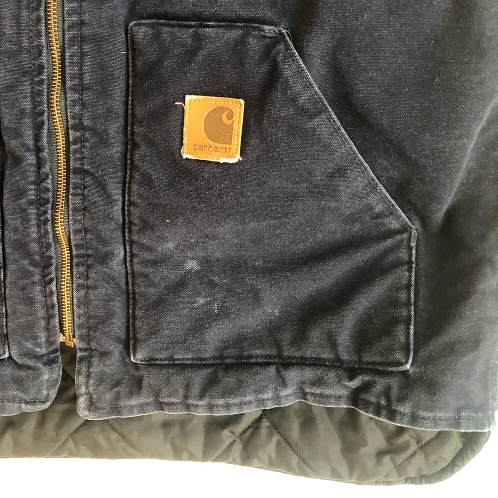 Carhartt Navy Vest XL - Picture 2 of 8